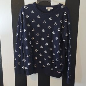 Vineyard Vines Navy Cotton Sweater